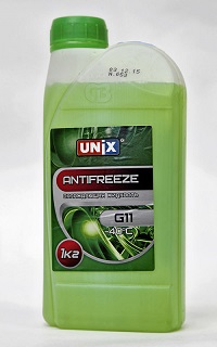 Unix Antifreeze, Россия Экспертиза антифриз и тосол